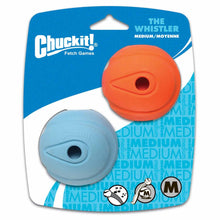 Chuckit! The Whistler Ball - 2 Pack - Medium - 6.5cm
