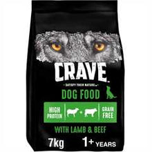 CRAVE Adult Dry Dog Food - Lamb & Beef