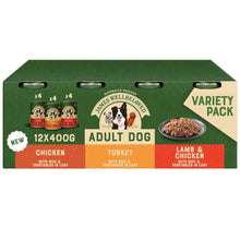 James Wellbeloved Adult Wet Dog Food in Loaf - Turkey, Lamb and Chicken - 12x400g cans
