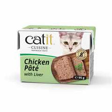 Catit Cuisine Wet Cat Food - Chicken Pâté with Liver - 12x95g