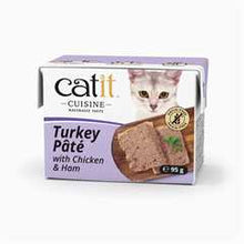 Catit Cuisine Wet Cat Food - Turkey Pâté with Chicken & Ham - 12x95g