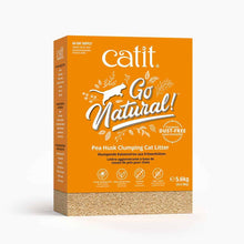 Catit Go Natural! Pea Husk Vanilla Clumping Cat Litter - 5.6kg