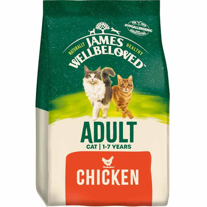 James Wellbeloved Adult Dry Cat Food - Chicken & Rice
