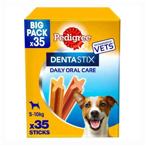 Pedigree Dentastix Daily Dental Chew - Small Dog - 35 Sticks 