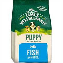 James Wellbeloved Puppy Dry Dog Food - Fish & Rice