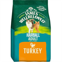 James Wellbeloved Adult Hairball Dry Cat Food - Turkey