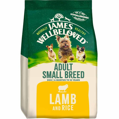 James Wellbeloved Small Breed Adult Dry Dog Food - Lamb & Rice
