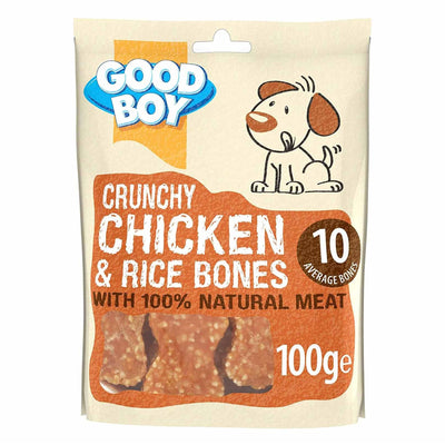 Good Boy Good Boy Crunchy Bones Chicken Adult Treat pet food packaging