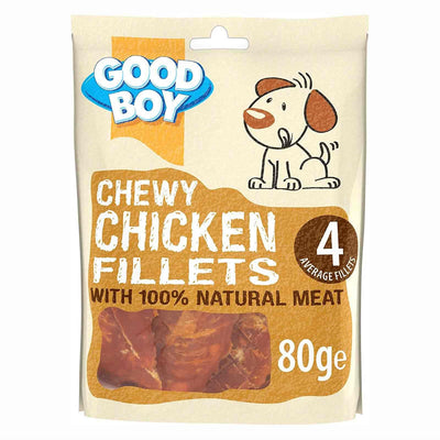 Good Boy Good Boy Chewy Fillets Chicken Adult Wet Dog pet food packaging