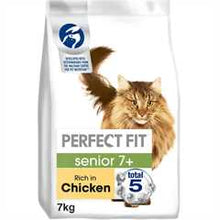 Perfect Fit Senior 7+ Dry Cat Food - Chicken