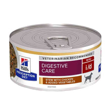 Hills Prescription Diet i/d Digestive Care Dog Stew - Chicken & Veg - 24x156g Cans