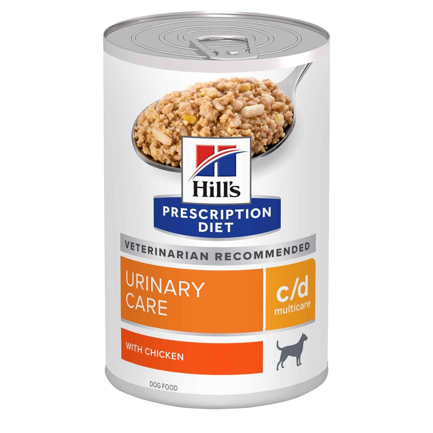 Hills Prescription Diet c/d Multicare Wet Dog Food - Chicken - 12x370g Cans