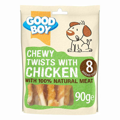 Good Boy Good Boy Pawsley Chewy Twists Chicken Adult pet food packaging