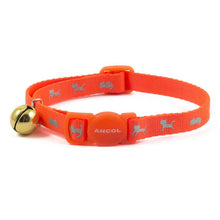 Ancol Hi-Vis Kitten Collar - Orange - 15-22cm
