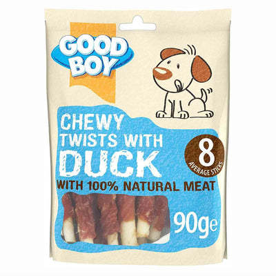 Good Boy Good Boy Pawsley Chewy Twists Duck Adult Dry pet food packaging