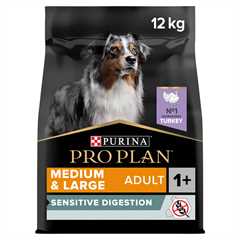 PRO PLAN Sensitive Digestion Grain Free Medium & Large Adult Dry Dog Food - Turkey