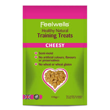 Feelwells Training Dog Treats - Cheesy - 115g