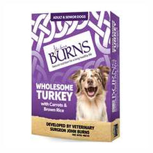 Burns Adult/Senior Wet Dog Food - Wholesome Turkey - 6x395g Trays