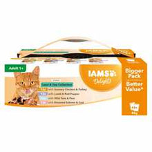 Iams Adult Wet Cat Food in Gravy - Land & Sea Collection - 48x85g Pouches