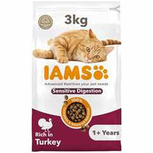 IAMS Sensitive Digestion Adult Dry Cat Food - Turkey