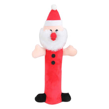 Pawise Holiday Squeaky Santa Dog Toy