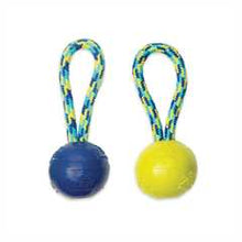 Zeus Fitness Tug Dog Toy with Encased Tennis Ball