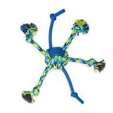 Zeus Fitness Rope & Spider Ball Dog Toy