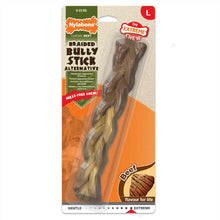 Nylabone Braided Bully Stick Extreme Dog Chew - Beef - Large