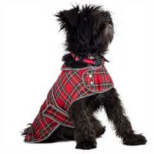 Ancol Highland Red Tartan Dog Coat - 20in / 50cm