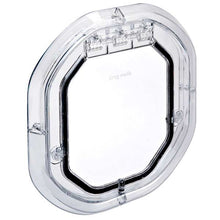 Pet Tek Large Glass Fitting Dog Door - Clear