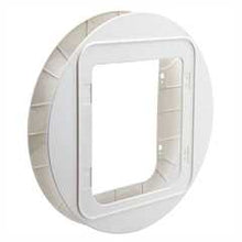 Sureflap Pet Door Mounting Adaptor White