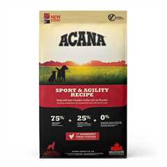 Acana Acana Heritage Grain Free Sport Agility Chicken Liver Turkey pet food packaging