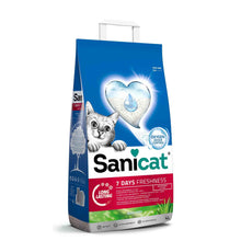 Sanicat 7 Days Aloe Vera Non-Clumping Cat Litter - 4Ltr