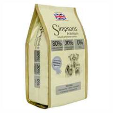 Simpsons Premium Adult & Senior 80/20 Dry Dog Food - Chicken, Fish & Turkey