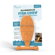 Bamboodles Fish Dog Chew Toy - Salmon - Medium