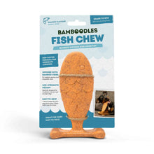 Bamboodles Fish Dog Chew Toy - Salmon - Small
