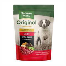 Natures Menu Adult Beef and Tripe - 8 x 300g Pouches