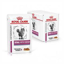 Royal Canin Veterinary Health Nutrition Renal Adult Wet Cat Food In Gravy - Chicken - 48x85g Pouches