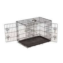 Barkshire Heavy Duty Dog Cage with Divider - Large  91 x 59cm