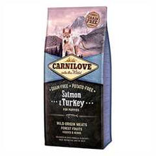 Carnilove Puppy Grain Free Dry Dog Food - Salmon and Turkey