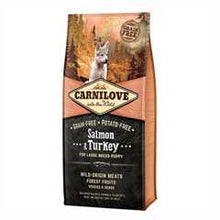 Carnilove Large Breed Puppy Grain Free Dry Dog Food - Salmon and Turkey
