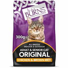 Burns Original Dry Cat Food - Chicken & Brown Rice - 300g