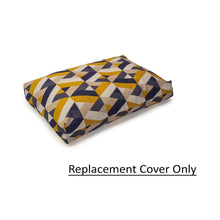 Danish Design Retreat Eco-Wellness Geo Tile Duvet Dog Bed Replacement Cover - Large 142x88cm