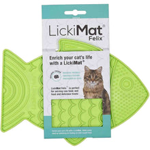Lickimat Treat Mat for Cats - Green