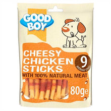 Good Boy Pawsley Cheesy Chicken Sticks Dog Treats - 80g