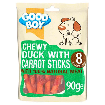 Good Boy Good Boy Pawsley Chewy Stick Duck Adult Treat pet food packaging