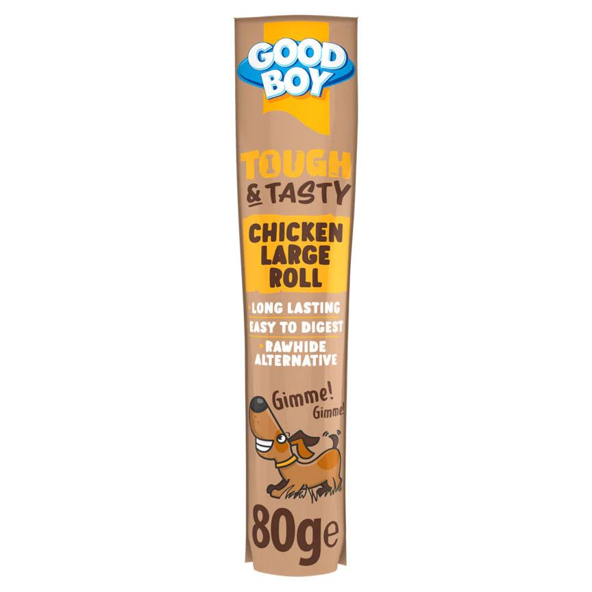 Good Boy Tough & Tasty Chicken Large Roll - 80g