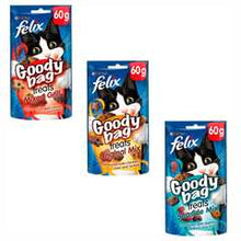 Felix Goody Bag Cat Treats - Original Mix - 60g