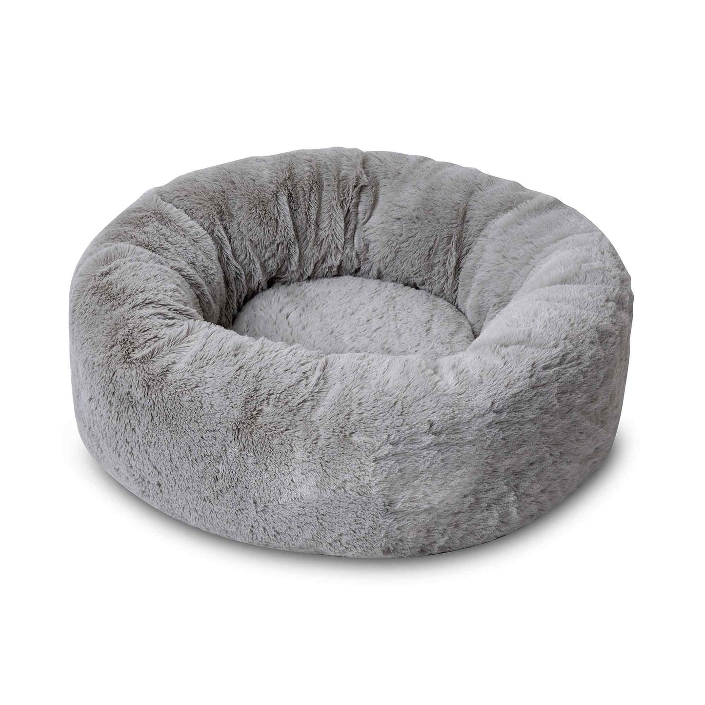 Mikki Calming Donut Bed - Grey - Small