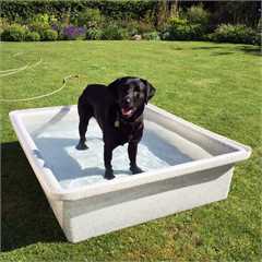 Barkshire Anti-Slip Splash Pool - Capacity 360L